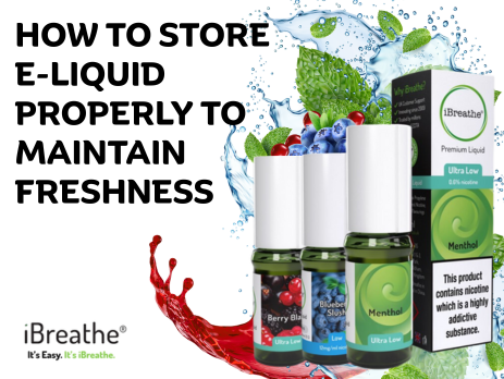 Store e-liquids