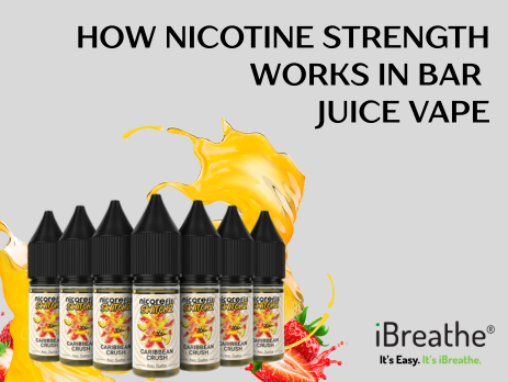 How Nicotine Strength Works in Bar Juice Vape
